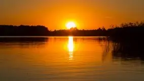 Zachód słońca, jezioro Tajty, sierpień 2020 - zdjęcie 34