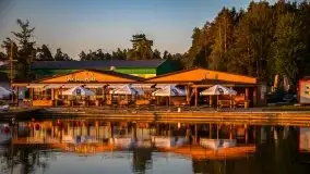 Wschód Słońca, Wilkasy, jezioro Niegocin, sierpień 2020 r. - zdjęcie 36