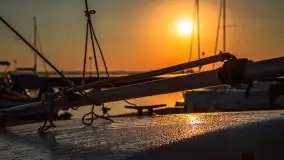 Wschód Słońca, Wilkasy, jezioro Niegocin, sierpień 2020 r. - zdjęcie 58