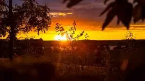 Zachód Słońca przy miejscowości Sterławki, sierpień 2020 r. - zdjęcie 35