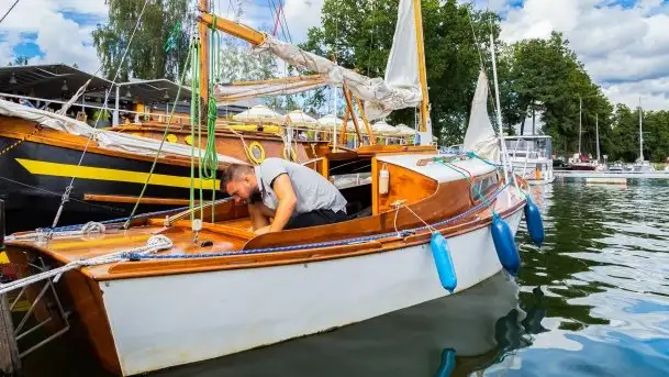 XXI Zlot Klubu JachtOldtimer w Stanicy Wodnej Stranda  - zdjęcie 9