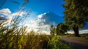 Zachód słońca nad jeziorem Ławki, wrzesień 2020 r. - zdjęcie 18