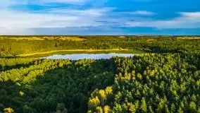 Zachód słońca nad jeziorem Dargin - zdjęcie 6