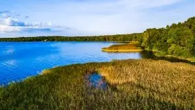 Zachód słońca nad jeziorem Dargin - zdjęcie 17