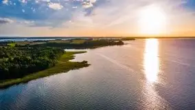 Zachód słońca nad jeziorem Dargin - zdjęcie 7