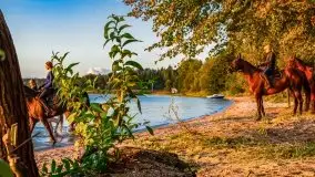 Zachód słońca nad jeziorem Dargin - zdjęcie 36