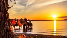 Zachód słońca nad jeziorem Dargin - zdjęcie 58