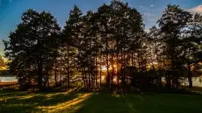 Zachód słońca nad jeziorem Kisajno - zdjęcie 4