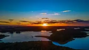 Zachód słońca nad jeziorem Kisajno - zdjęcie 39