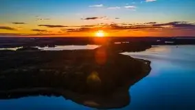 Zachód słońca nad jeziorem Kisajno - zdjęcie 47