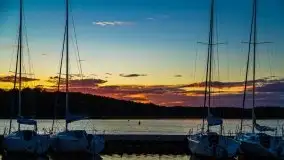 Zachód słońca nad jeziorem Kisajno - zdjęcie 48