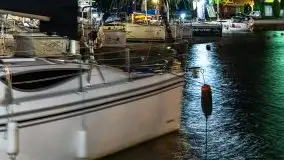 Port AZS Wilkasy skąpany w ciemnościach nocy - zdjęcie 39