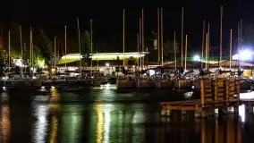 Port AZS Wilkasy skąpany w ciemnościach nocy - zdjęcie 57