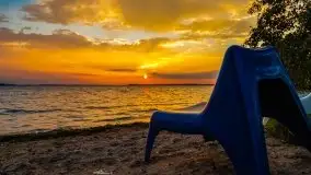 Wrześniowy zachód słońca w porcie Nowy Harsz, jez. Dargin - zdjęcie 26