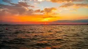 Wrześniowy zachód słońca w porcie Nowy Harsz, jez. Dargin - zdjęcie 38