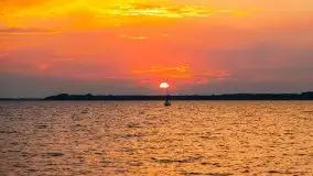 Wrześniowy zachód słońca w porcie Nowy Harsz, jez. Dargin - zdjęcie 47