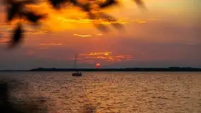 Wrześniowy zachód słońca w porcie Nowy Harsz, jez. Dargin - zdjęcie 37