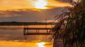 Wschód słońca nad jeziorem Pozezdrze - zdjęcie 42