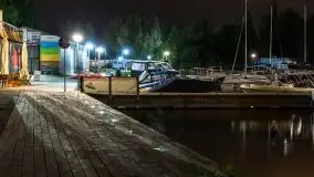 Noc w porcie PTTK Wilkasy nad jeziorem Niegocin - zdjęcie 7