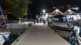 Noc w porcie PTTK Wilkasy nad jeziorem Niegocin - zdjęcie 14