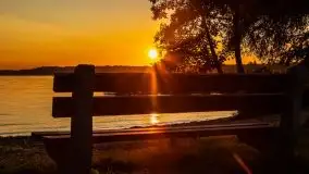 Zachód słońca nad jeziorem Niegocin - zdjęcie 6