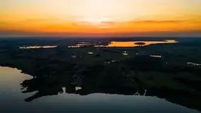 Zachód słońca nad jeziorem Tajty, wrzesień 2020 r. - zdjęcie 24