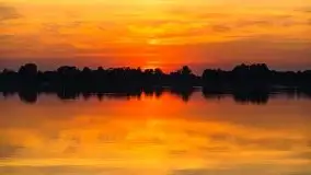 Zachód słońca nad jeziorem Tajty, wrzesień 2020 r. - zdjęcie 20