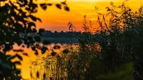 Zachód słońca nad jeziorem Tajty, wrzesień 2020 r. - zdjęcie 17