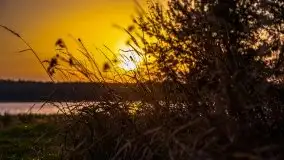 Październikowy wschód słońca nad jeziorem Kruklin - zdjęcie 20