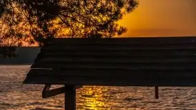 Październikowy wschód słońca nad jeziorem Kruklin - zdjęcie 34