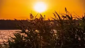 Październikowy wschód słońca nad jeziorem Kruklin - zdjęcie 42