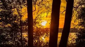 Wschód słońca, okolice i jezioro Kisajno, październik 2020 - zdjęcie 22