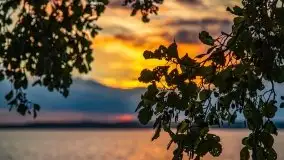 Zachód słońca nad jeziorem Kisajno - zdjęcie 26