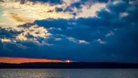 Zachód słońca nad jeziorem Kisajno - zdjęcie 13