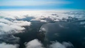 Mgła nad jeziorem Dargin i Nowym Harszem - zdjęcie 30