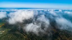 Mgła nad jeziorem Dargin i Nowym Harszem - zdjęcie 56