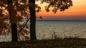 Zachód słońca, jezioro Dargin, przystań Melnik - zdjęcie 28