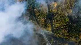 Mgły nad jeziorem Niegocin i Wilkasami - zdjęcie 14