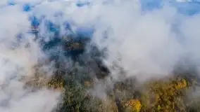 Mgły nad jeziorem Niegocin i Wilkasami - zdjęcie 13