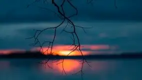 Ponury wieczór, z przesmykiem zachodu słońca - zdjęcie 2