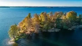 Jesienne jezioro Dobskie, Fuleda i wyspa Heleny, listopad 2020 - zdjęcie 23