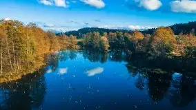 Mazurska jesień z lotu mewy, listopad 2020 r. - zdjęcie 38