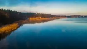 Pierwszy śnieg i wschód słońca nad jeziorem Boczne - zdjęcie 68