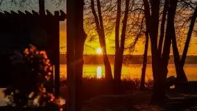 Pierwszy śnieg i wschód słońca nad jeziorem Boczne - zdjęcie 66