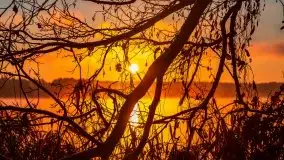 Pierwszy śnieg i wschód słońca nad jeziorem Boczne - zdjęcie 69