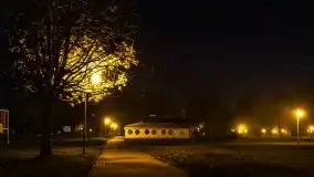 Nocne listopadowe kolory Giżycka - zdjęcie 26