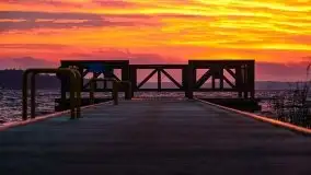 Piękny, grudniowy wschód słońca nad jeziorem Święcajty, 2020 - zdjęcie 18