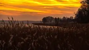 Piękny, grudniowy wschód słońca nad jeziorem Święcajty, 2020 - zdjęcie 44