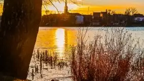 Grudniowy zachód słońca w Kętrzynie, 2020 - zdjęcie 44