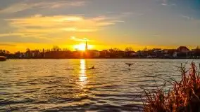 Grudniowy zachód słońca w Kętrzynie, 2020 - zdjęcie 13